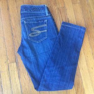 Seven straight leg jeans